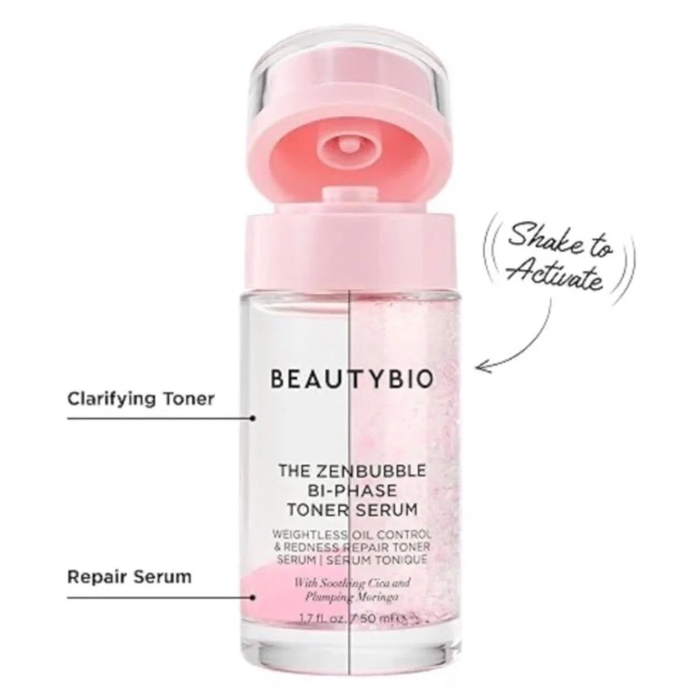 BeautyBio ZenBubble Bi-Phase Toner Serum